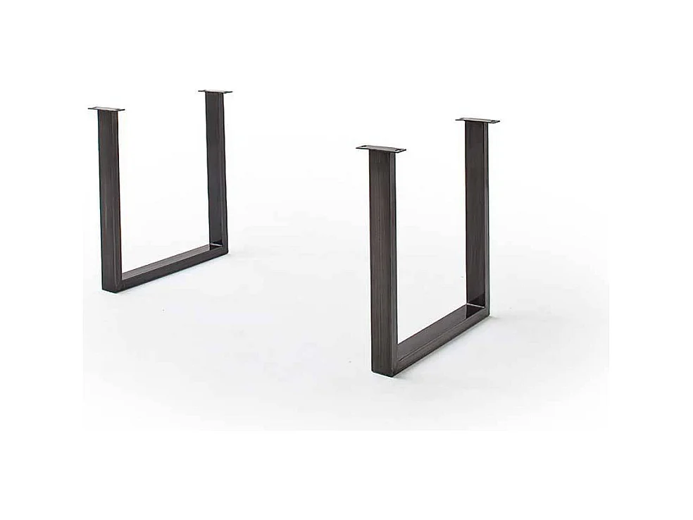 Esstisch Holztisch im Industry und Loft Stil 100 cm tief