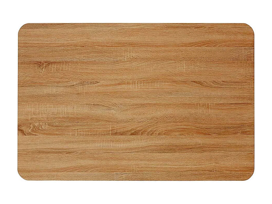 Esstisch in Wildeichefarben und Schwarz Industry Stil