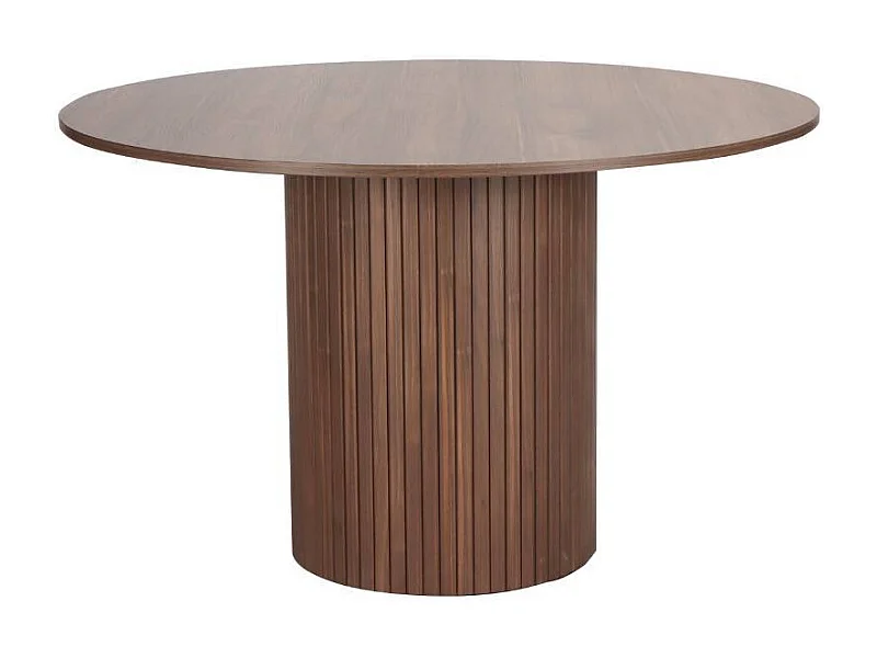 Esszimmer Tisch Küchentisch in runder Form auf Säulengestell