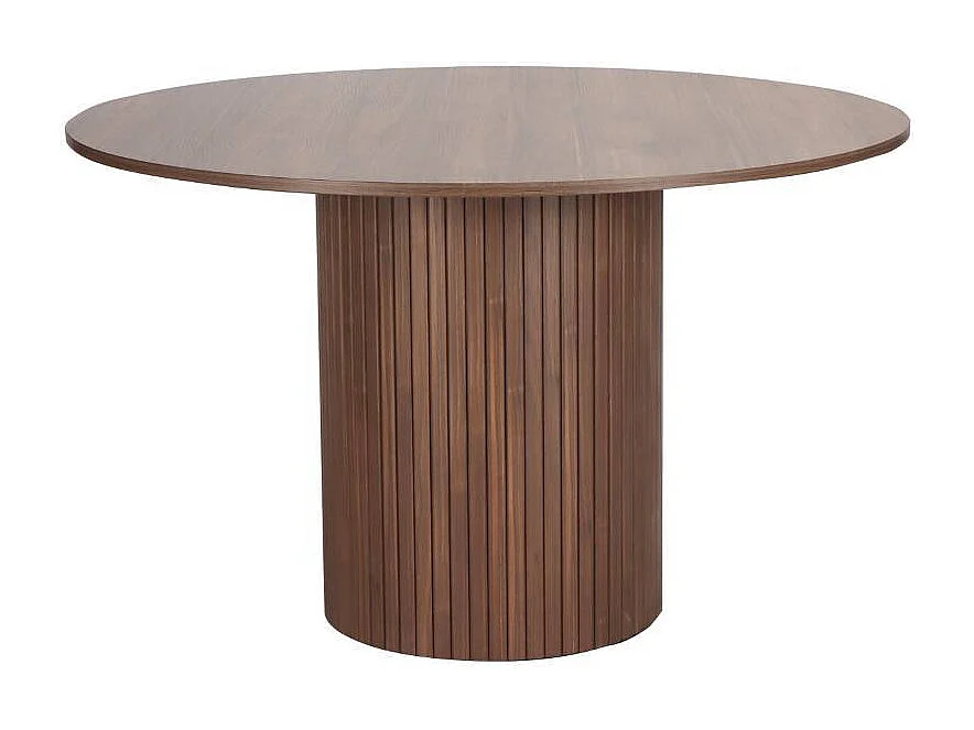 Esszimmer Tisch Küchentisch in runder Form auf Säulengestell