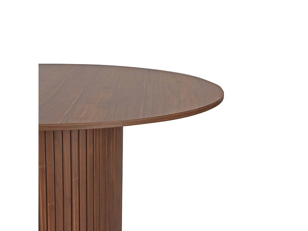 Esszimmer Tisch Küchentisch in runder Form auf Säulengestell