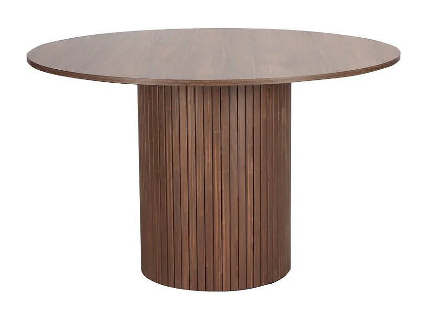 Esszimmer Tisch Küchentisch in runder Form auf Säulengestell