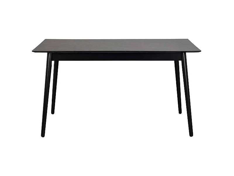 Schwarzer Tisch in modernem Design Küche und Esszimmer