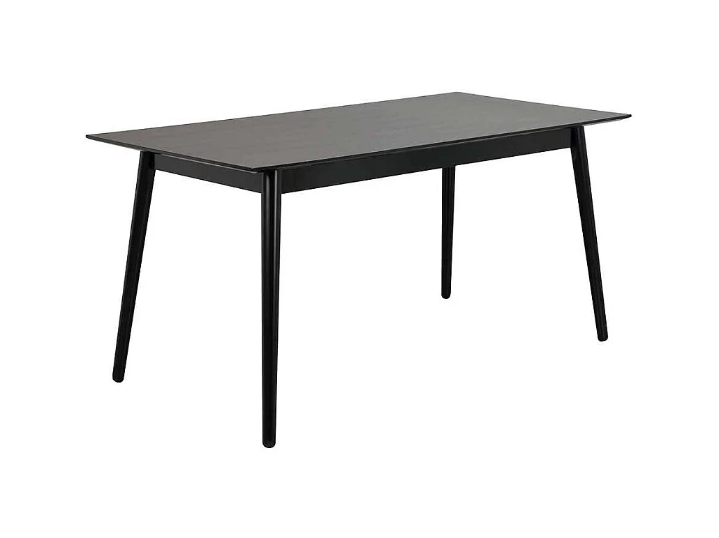 Schwarzer Tisch in modernem Design Küche und Esszimmer