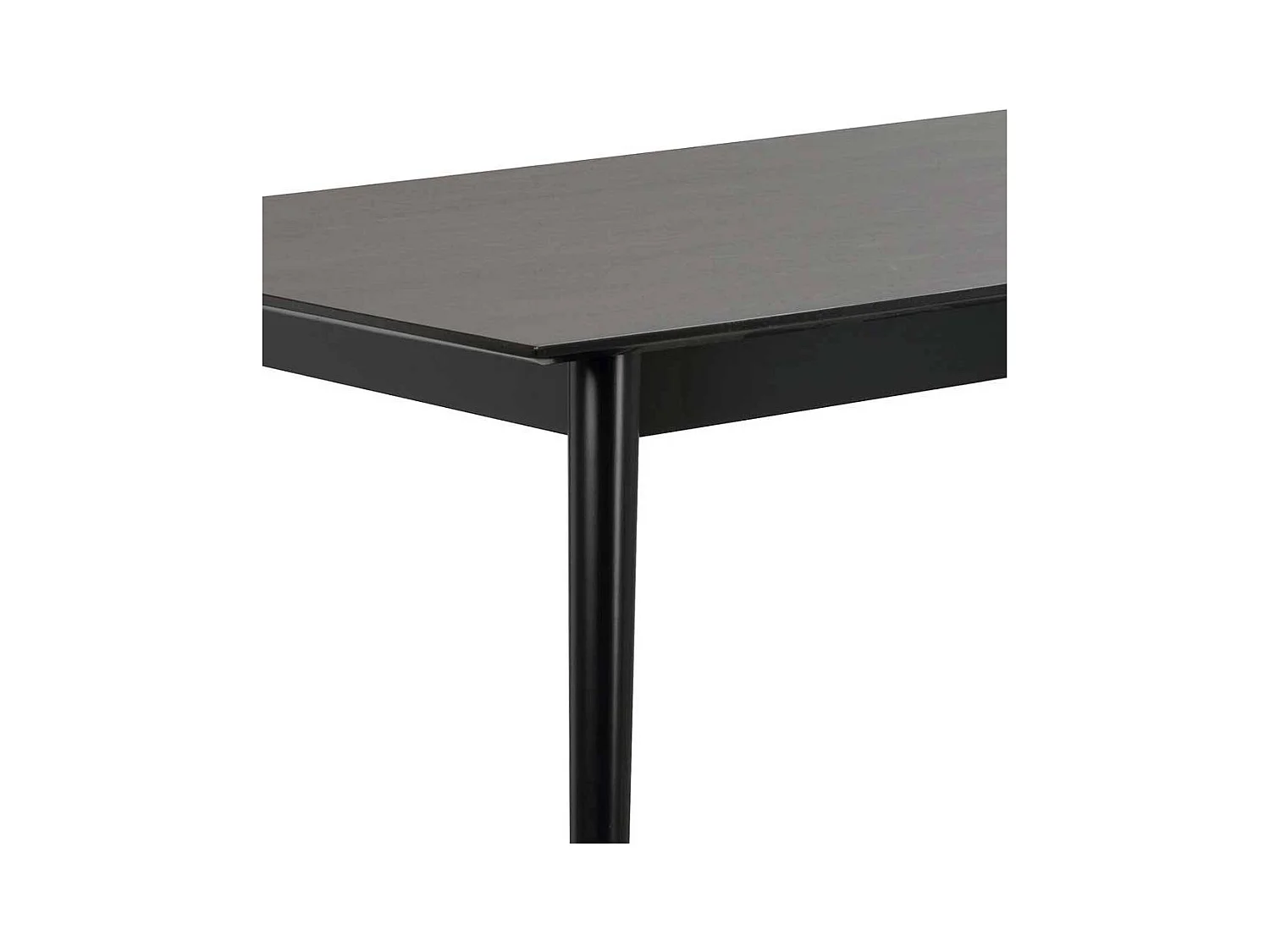 Schwarzer Tisch in modernem Design Küche und Esszimmer