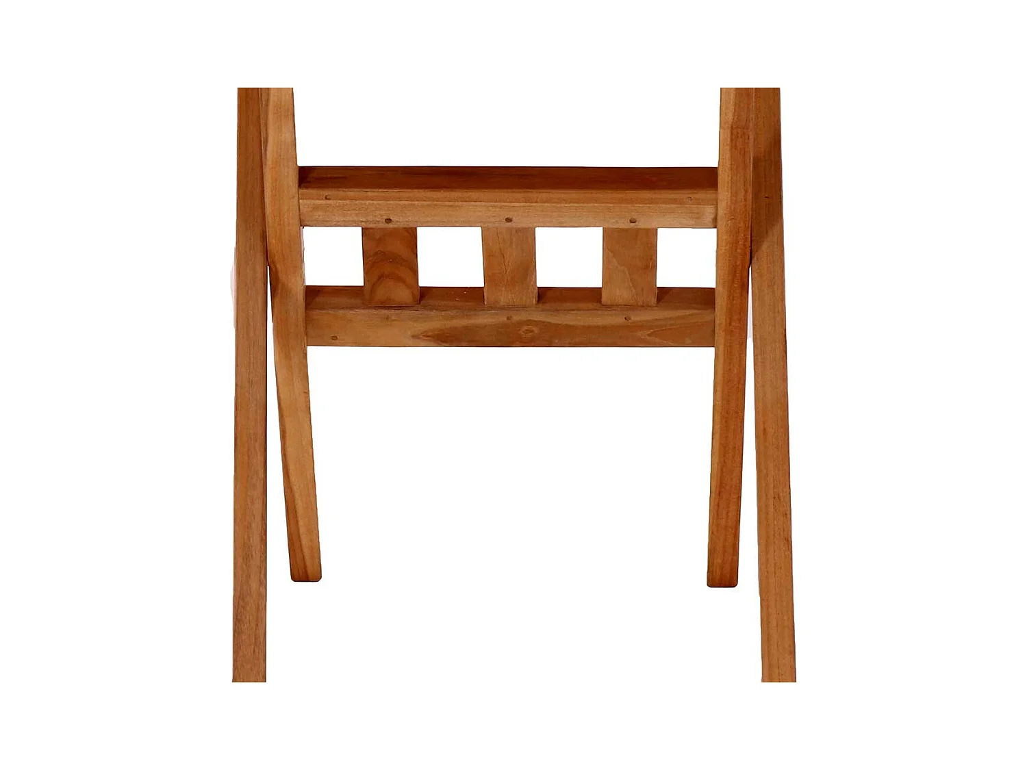 Rundtisch für Garten Teak Massivholz