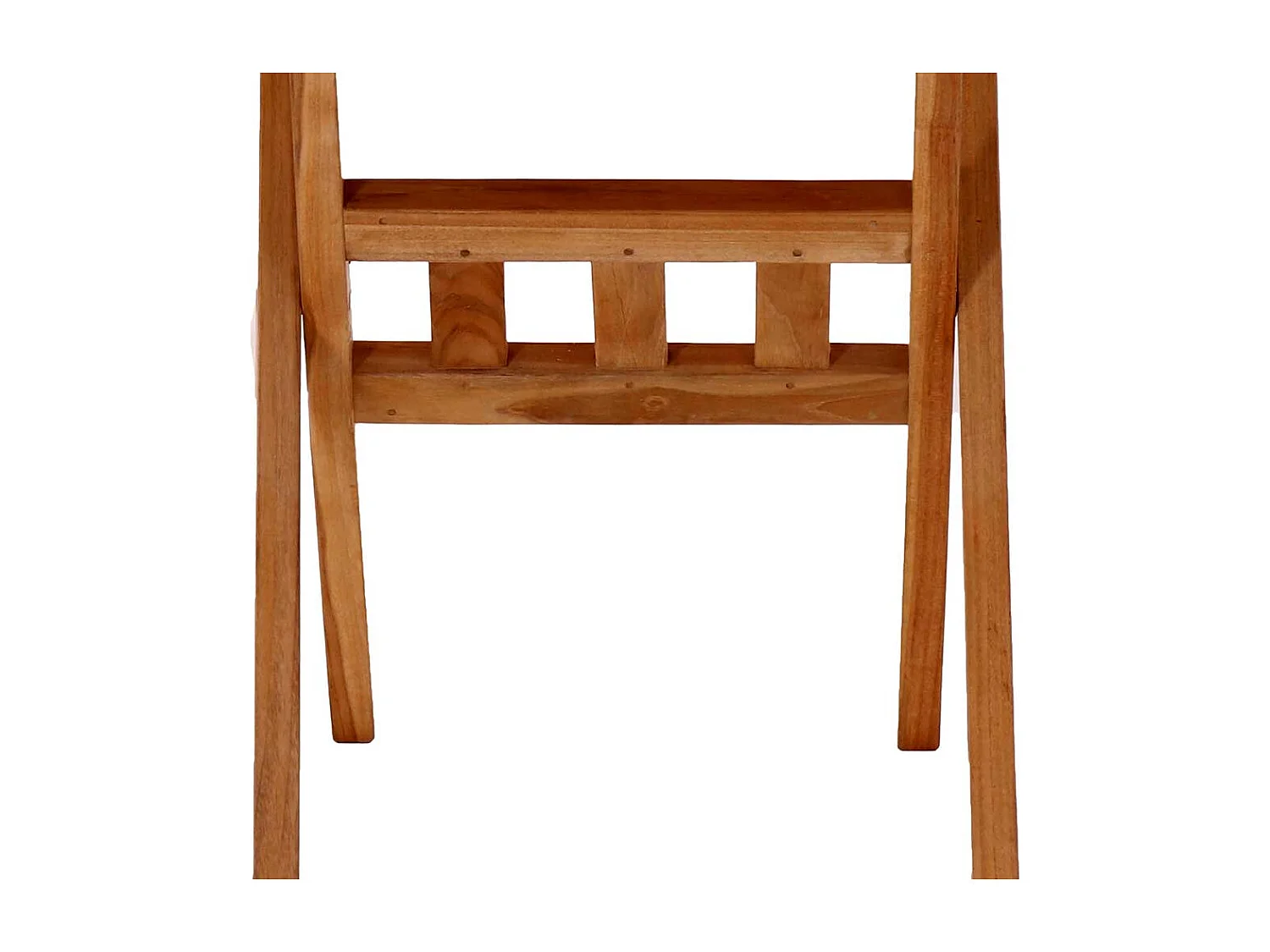 Rundtisch für Garten Teak Massivholz