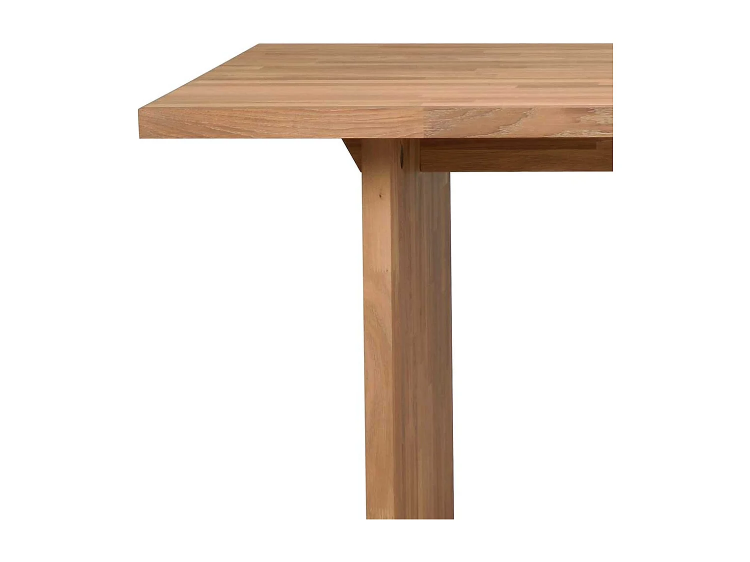 Skandi Esszimmer Tisch aus Eiche Massivholz geölt 240 cm breit