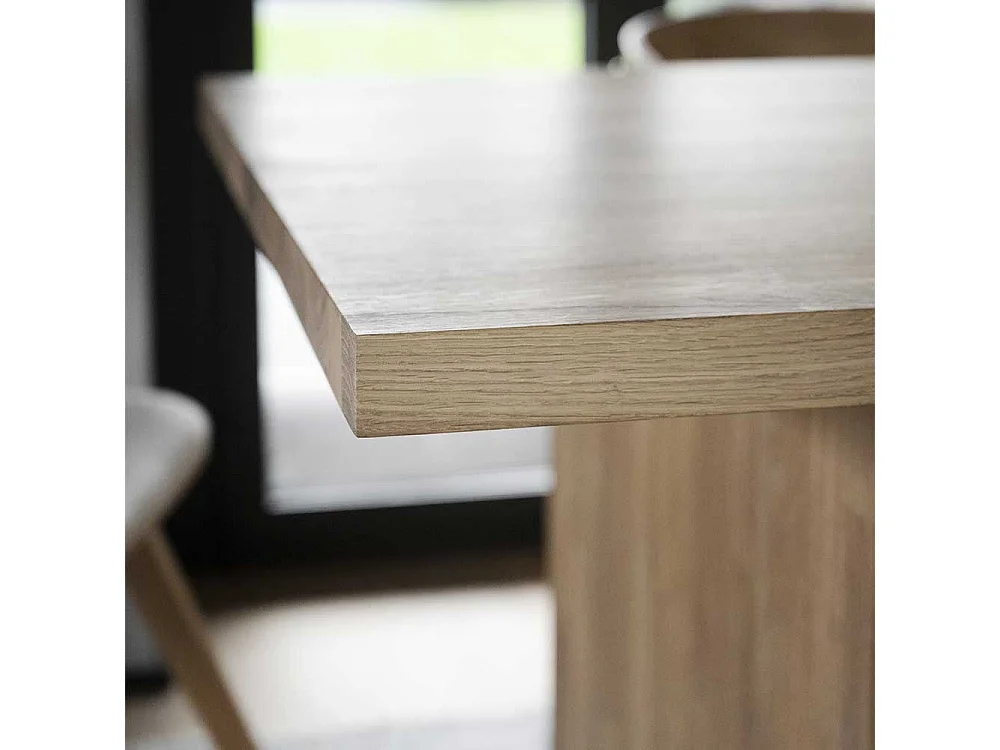 Skandi Esszimmer Tisch aus Eiche Massivholz geölt 240 cm breit