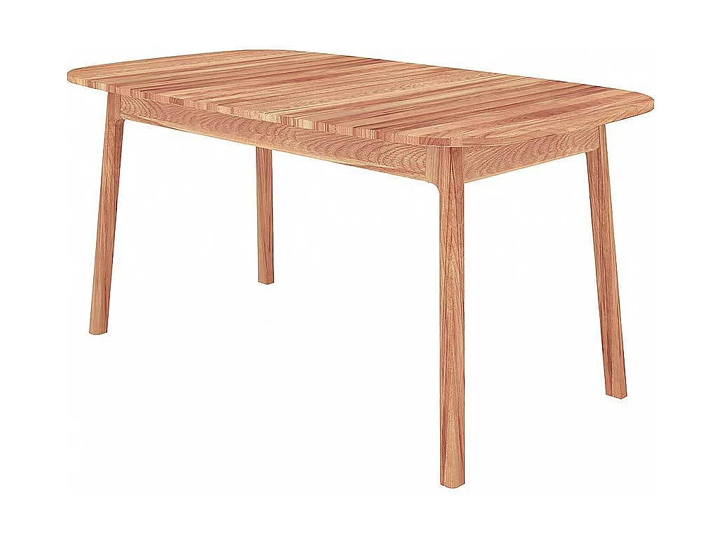 Esstisch Esszimmertisch aus Kernbuche Massivholz 77 cm hoch