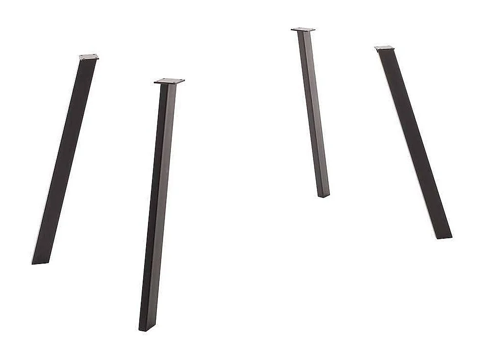 Esszimmertisch Küchentisch aus Zerreiche Massivholz und Metall