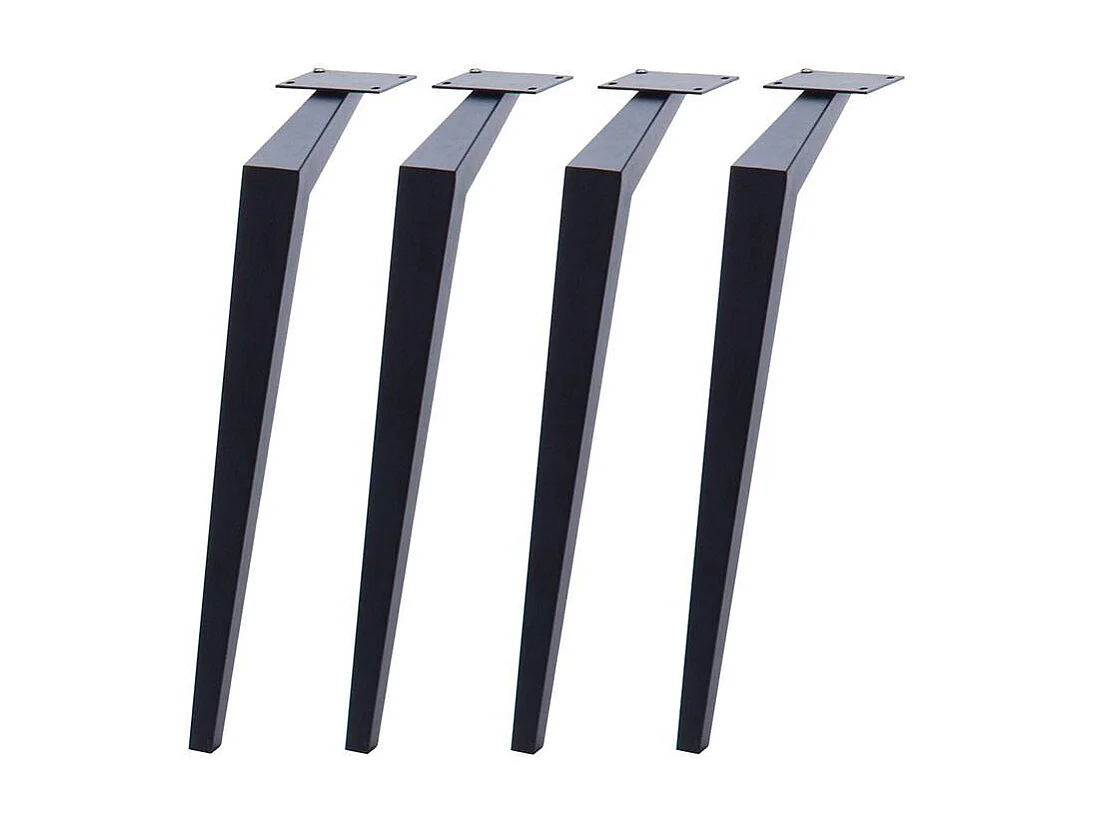 Esstisch Tisch Esszimmer aus Metall mit Massivholzplatte