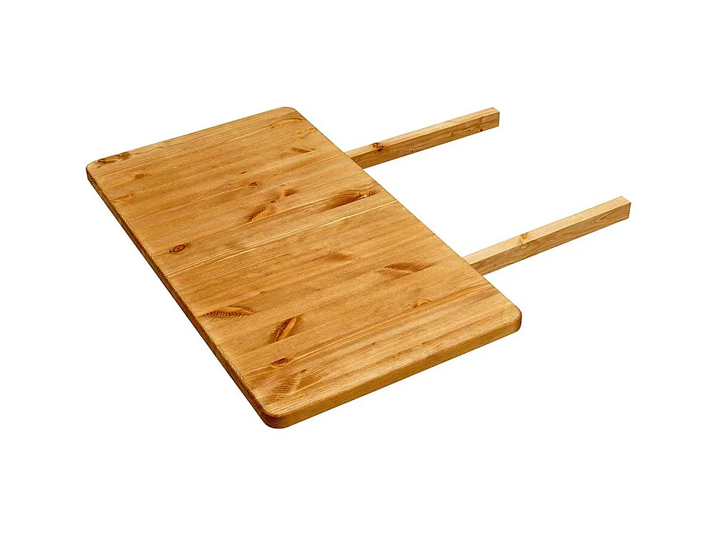 Landhaustisch in Grau Kiefer massiv