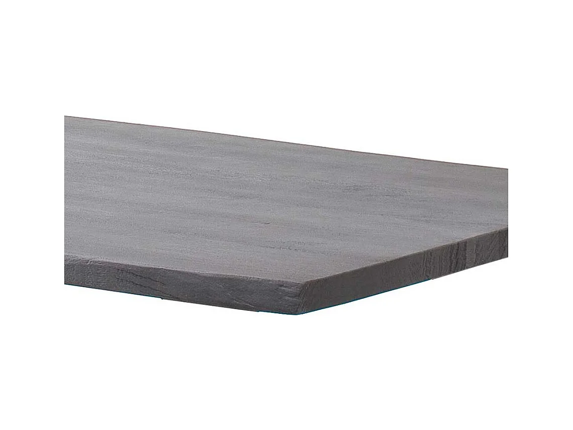 Esstisch Massivholztisch mit Massivholzplatte und Bügelgestell