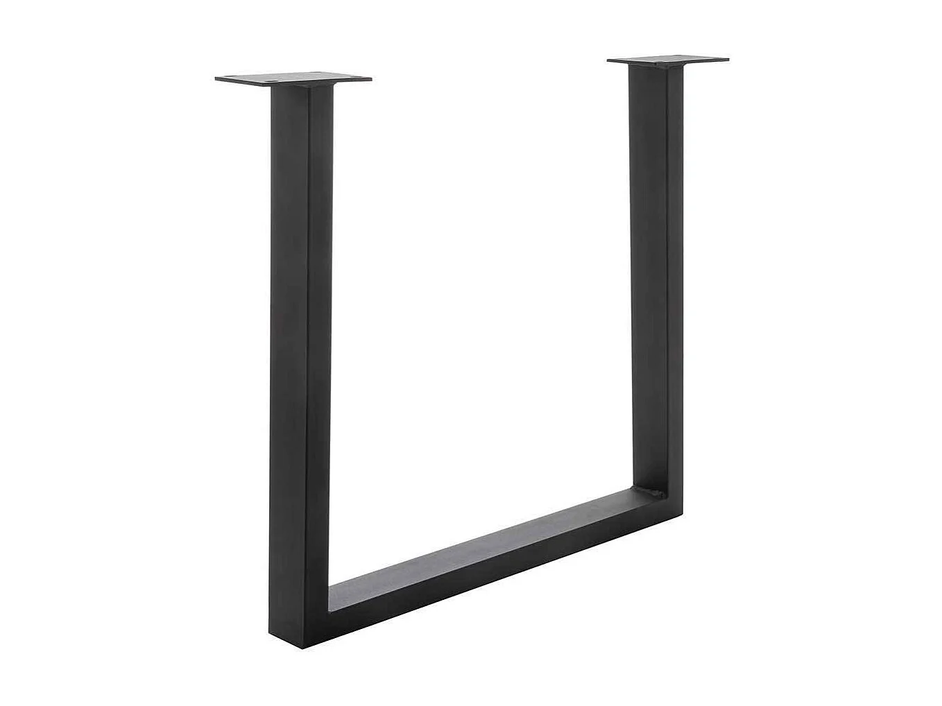 Esstisch Holztisch aus Metall und Zerreiche Massivholz