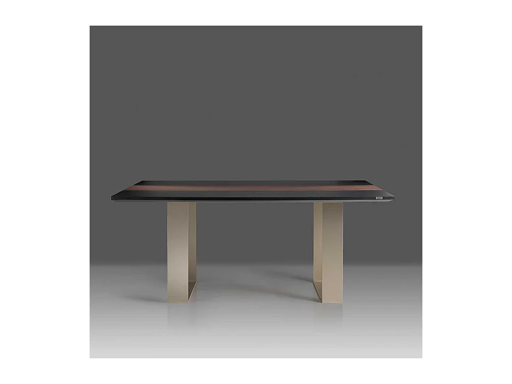 Esszimmer Tisch in modernem Design Bügelgestell