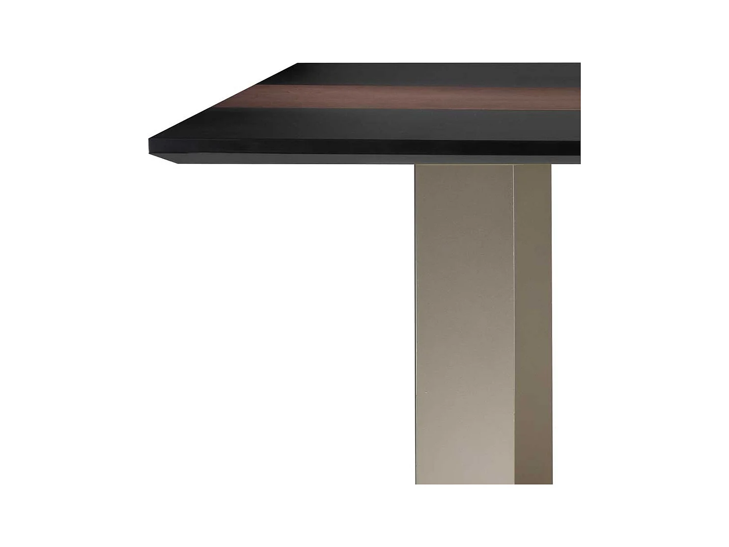 Esszimmer Tisch in modernem Design Bügelgestell