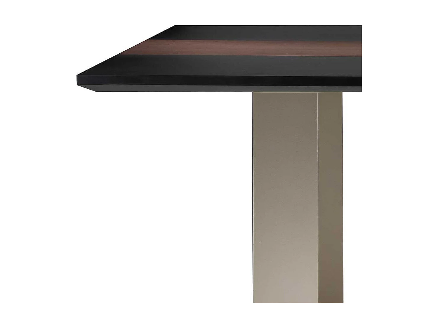 Esszimmer Tisch in modernem Design Bügelgestell