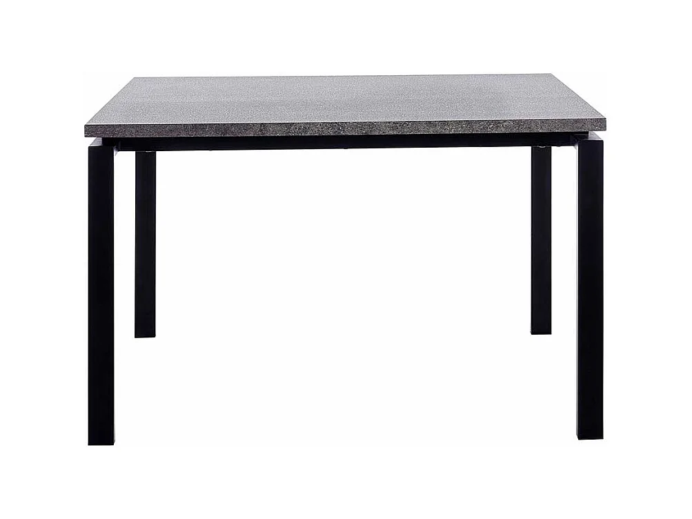 Esstisch Tisch Esszimmer in Beton Grau und Schwarz