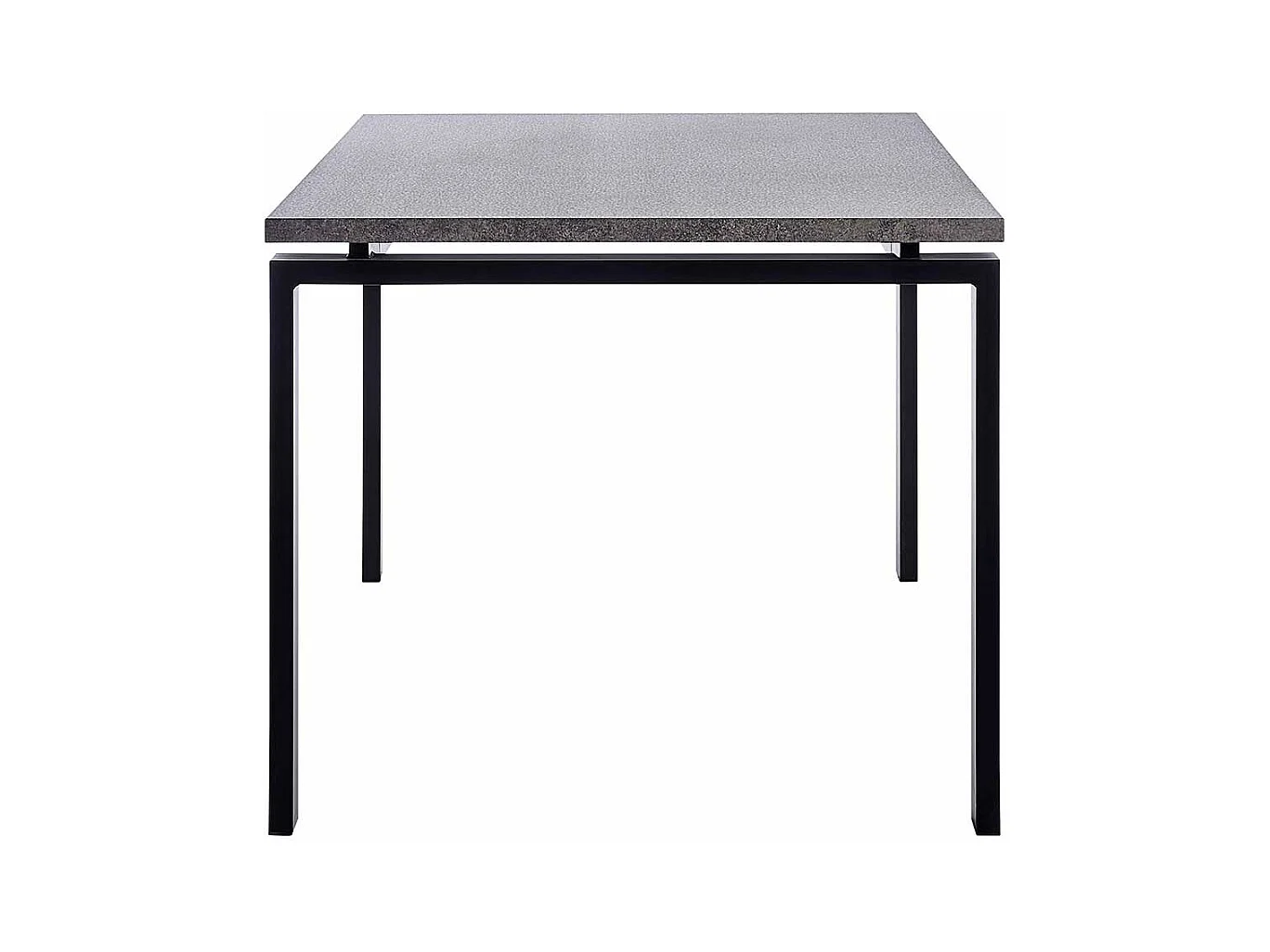 Esstisch Tisch Esszimmer in Beton Grau und Schwarz