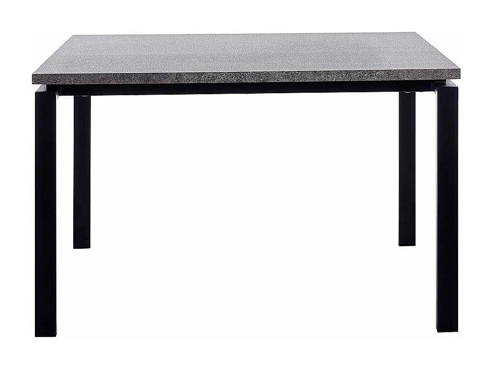 Esstisch Tisch Esszimmer in Beton Grau und Schwarz