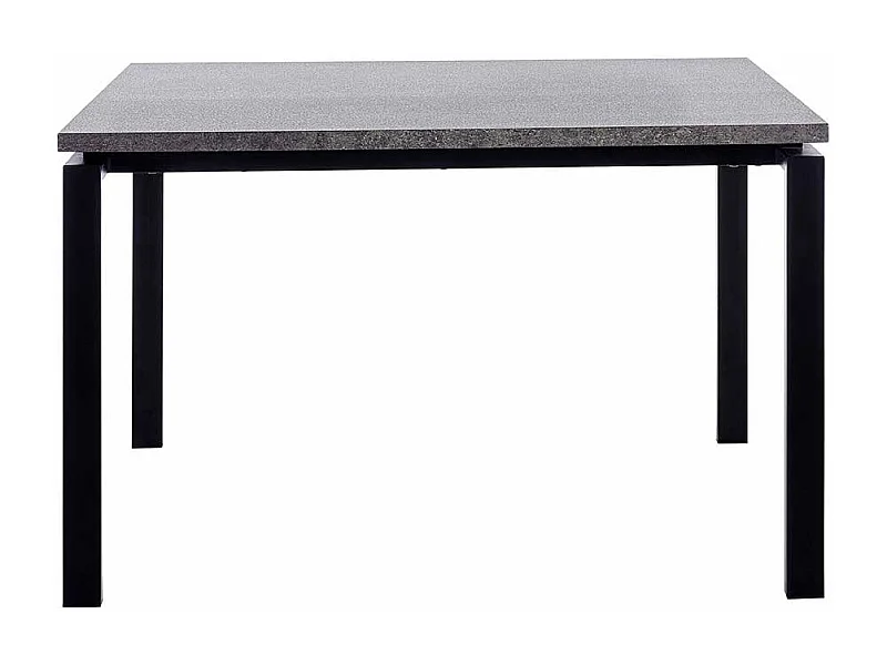 Esstisch Tisch Esszimmer in Beton Grau und Schwarz