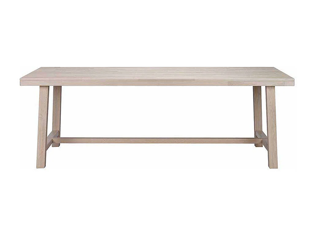 Esszimmertisch in Eiche White Wash massiv