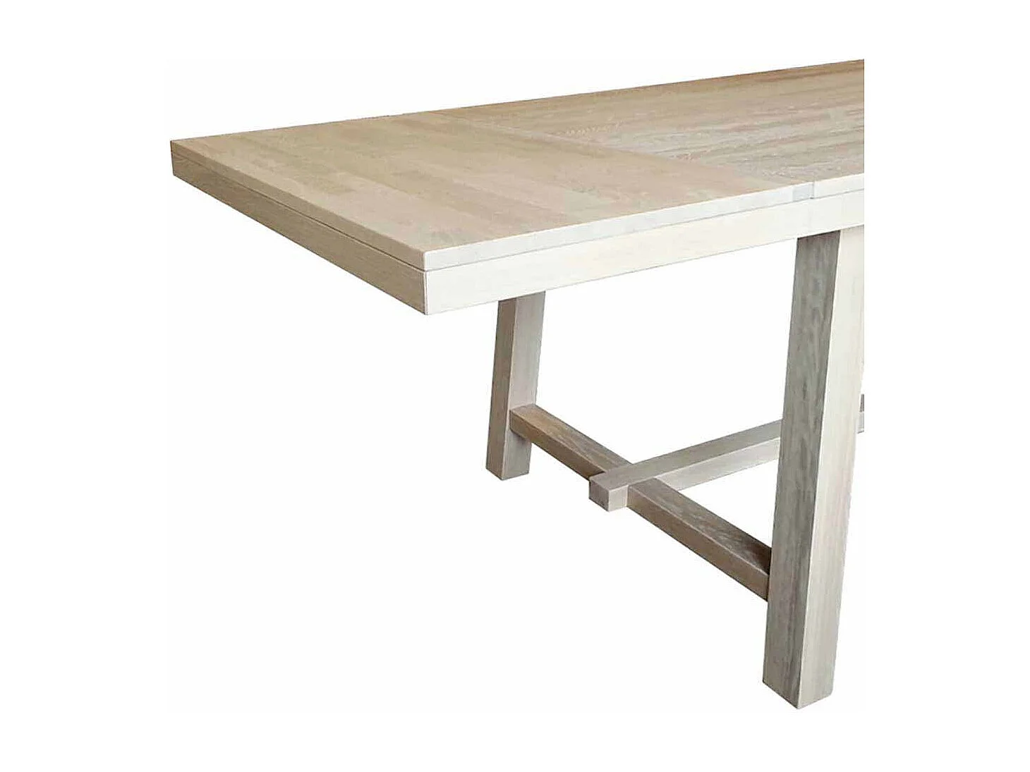 Esszimmertisch in Eiche White Wash massiv