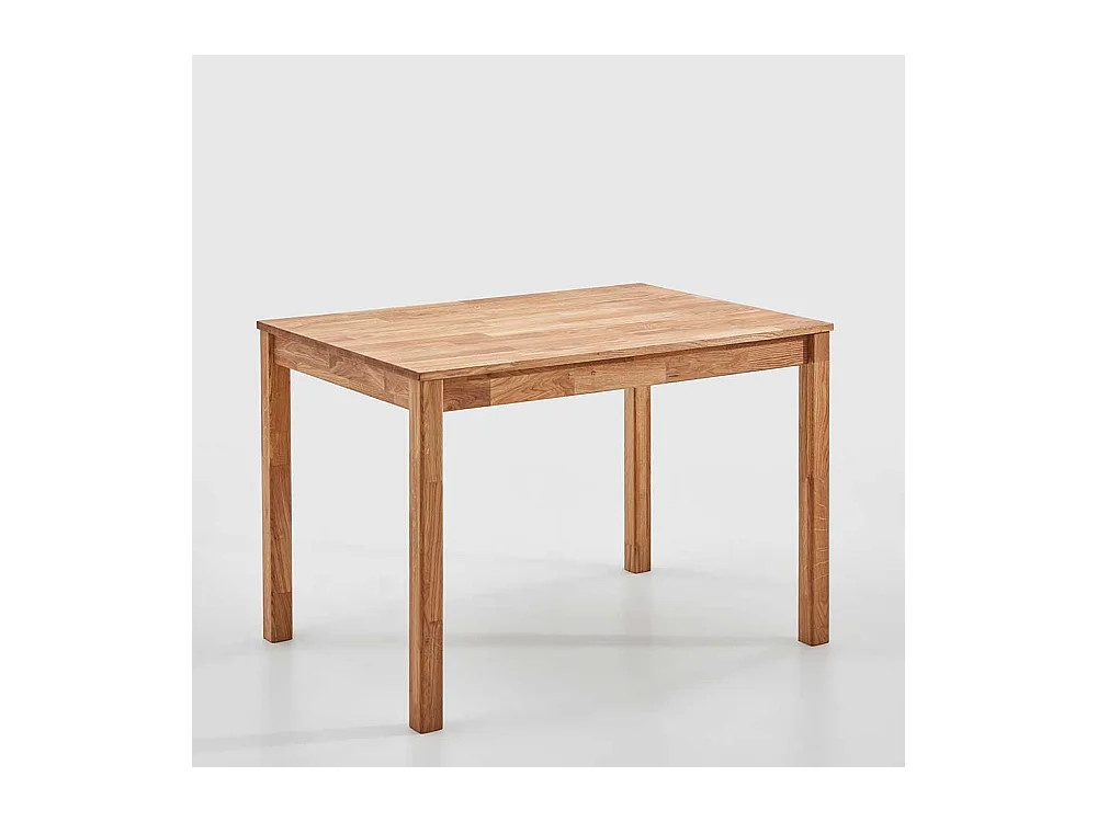 Holz Küchentisch aus Kernbuche massiv Vierfußgestell