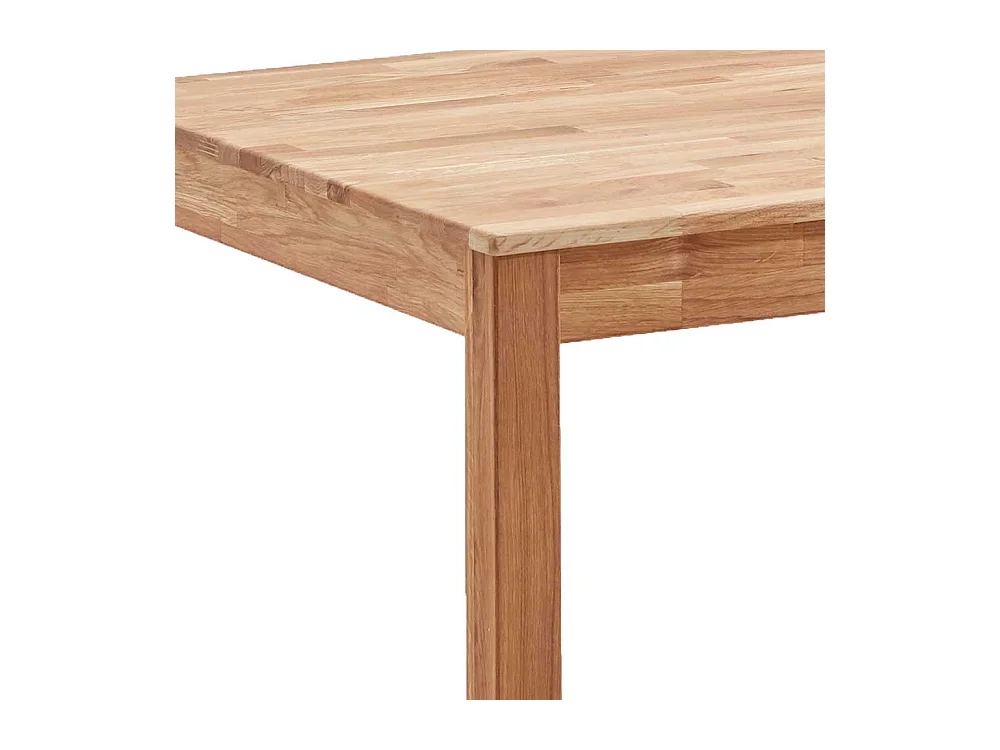 Holz Küchentisch aus Kernbuche massiv Vierfußgestell