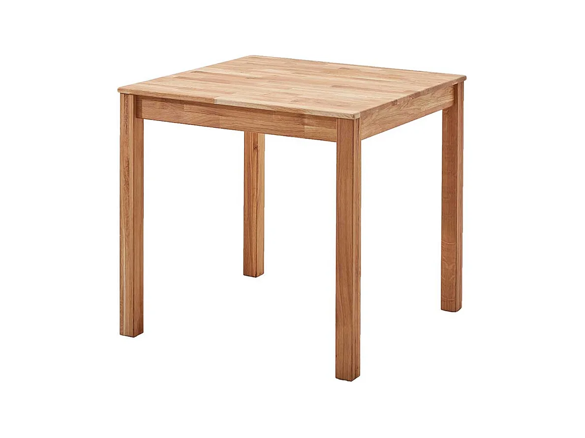 Holz Küchentisch aus Kernbuche massiv Vierfußgestell