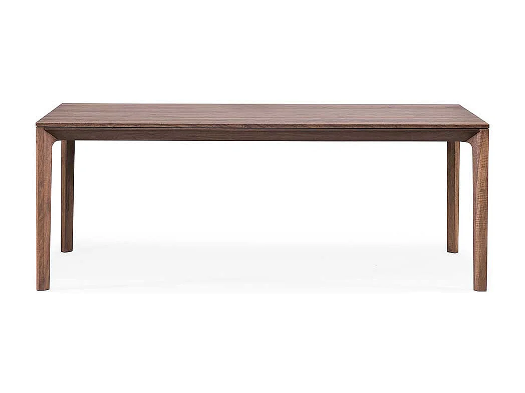 Holztisch aus Nussbaum Massivholz handgearbeitet