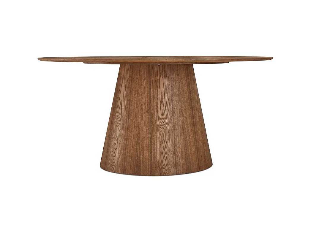 Esstisch Tisch Esszimmer in ovaler Form echtholzfurniert