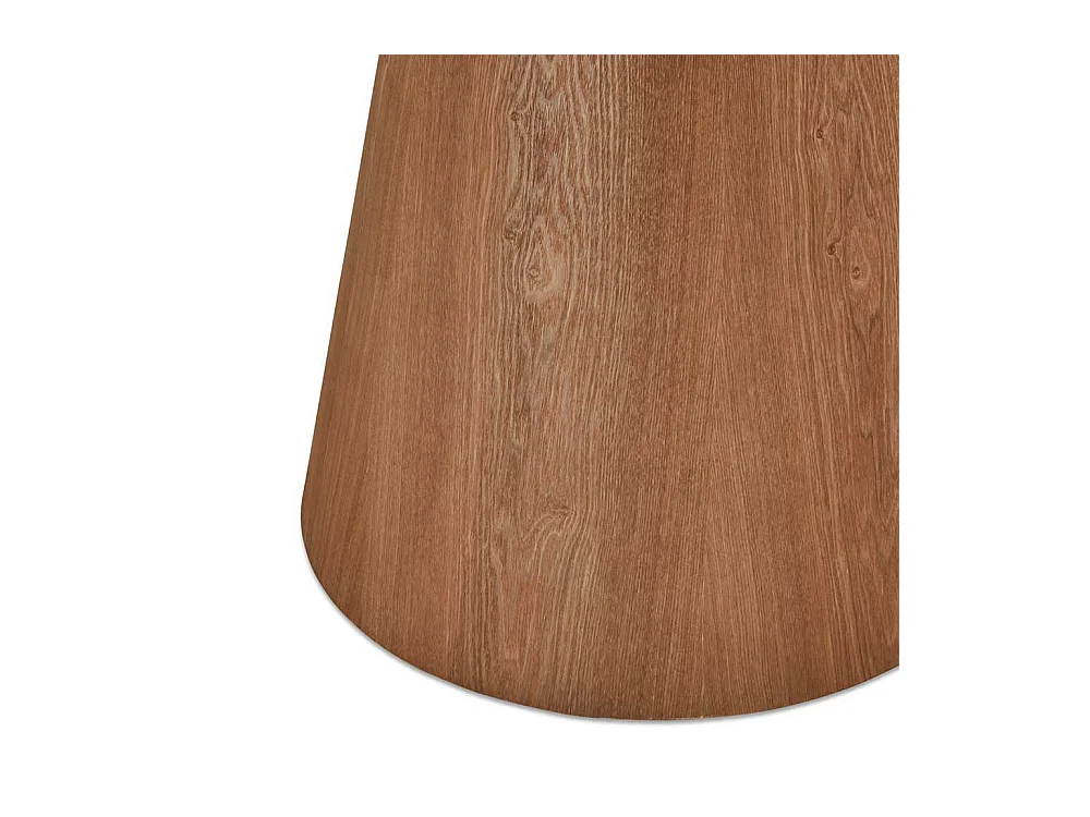 Esstisch Tisch Esszimmer in ovaler Form echtholzfurniert