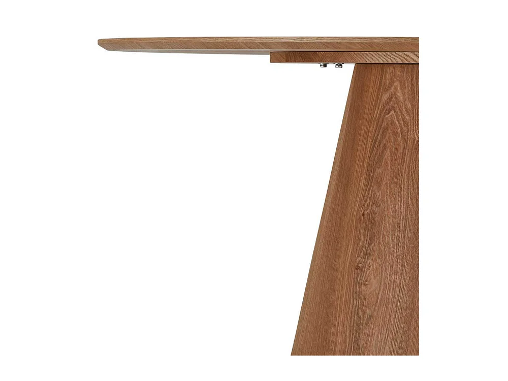 Esstisch Tisch Esszimmer in ovaler Form echtholzfurniert