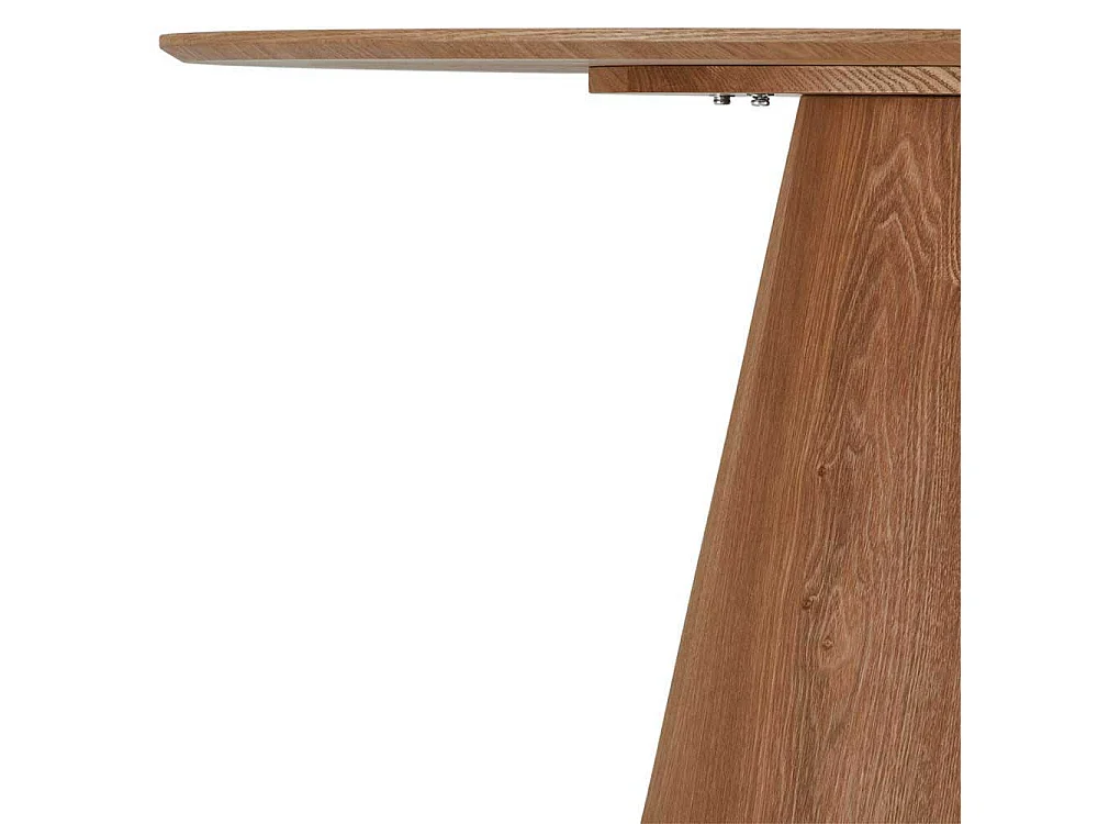 Esstisch Tisch Esszimmer in ovaler Form echtholzfurniert