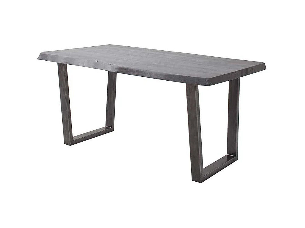 Esstisch Holztisch mit Baumkante aus Akazie Massivholz