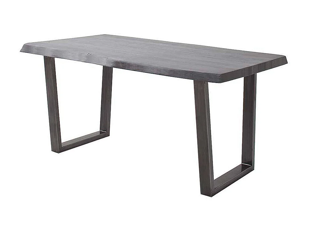 Esstisch Holztisch mit Baumkante aus Akazie Massivholz