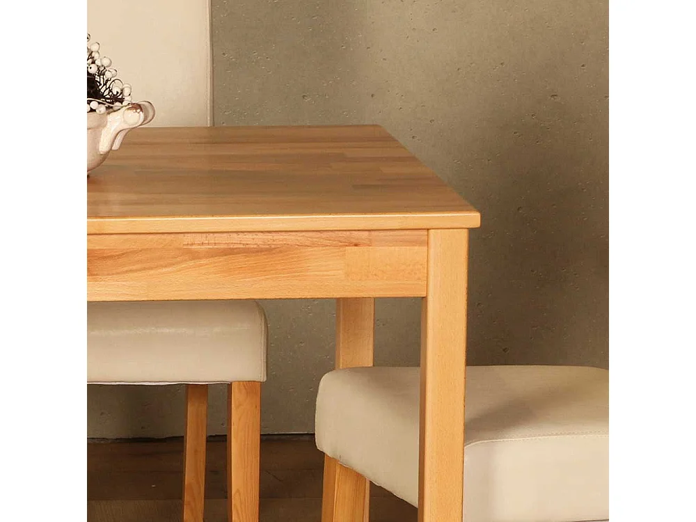 Esszimmertisch aus Kernbuche Massivholz geölt