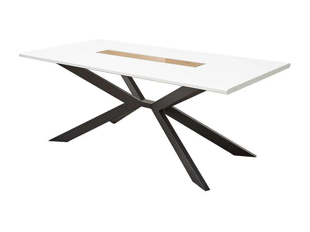 Küchen Tisch mit Spider Gestell 100 cm tief - 76 cm hoch