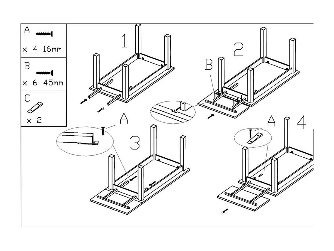 Esszimmertisch in Weiß Grau Landhaus Kiefer Massivholz