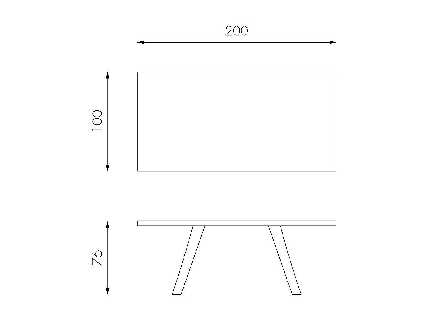 Baumkanten Esstisch aus Eiche Weiß Metall