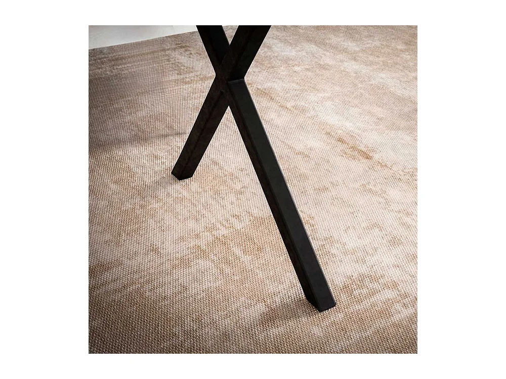 Esszimmertisch Tisch aus Akazie Massivholz und Metall