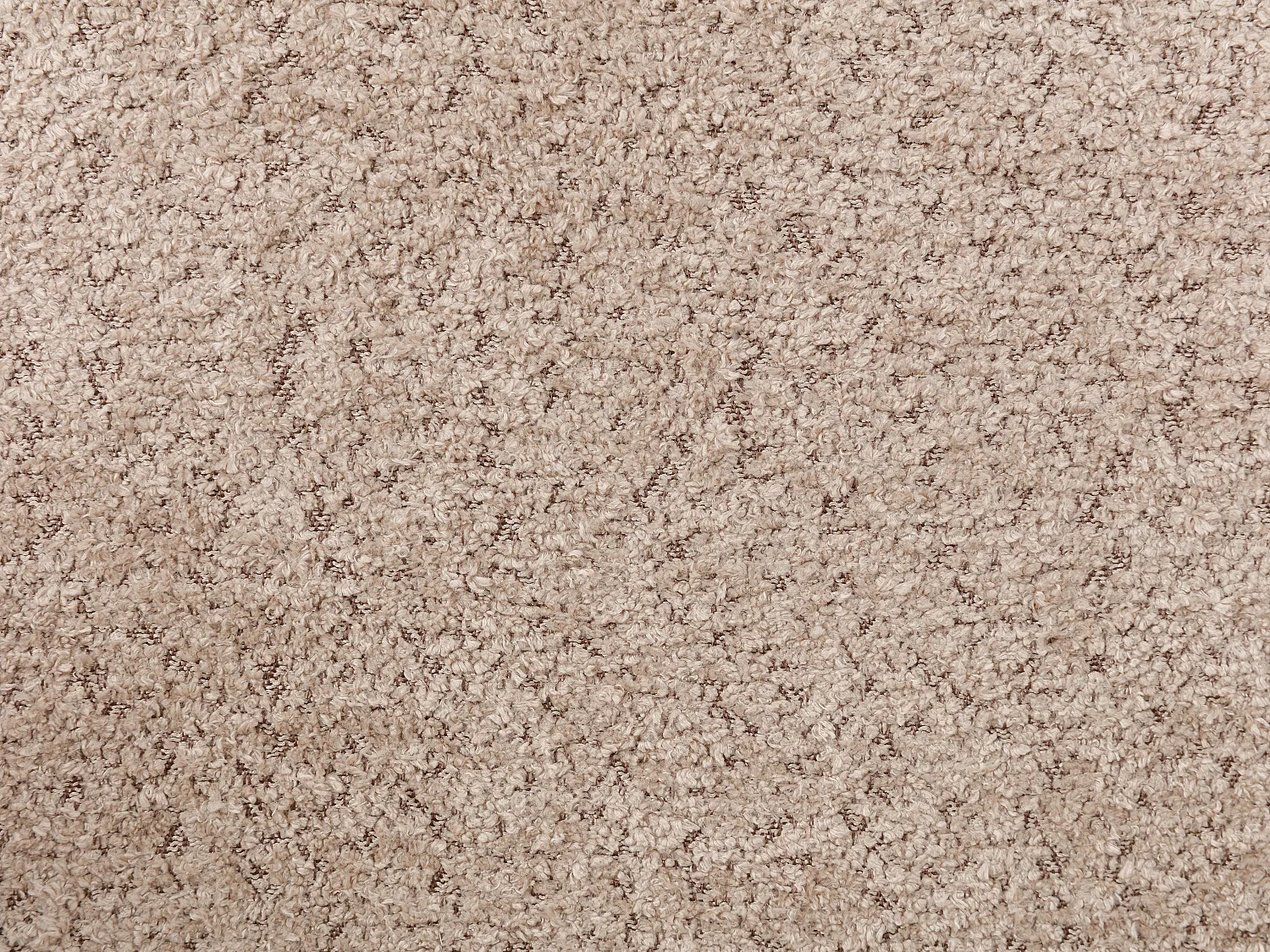 Sæt med 6 stole med armlæn i bouclé stof og gummitræ - Taupe og sort - SOLUNA