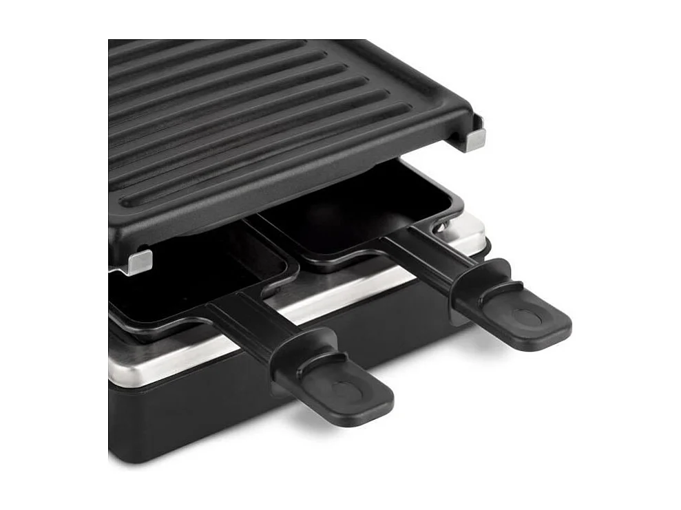 Appareil a raclette WEASY - LUGA40 - Jusqu'a 4 personnes - Revetement anti-adhésif - 600W