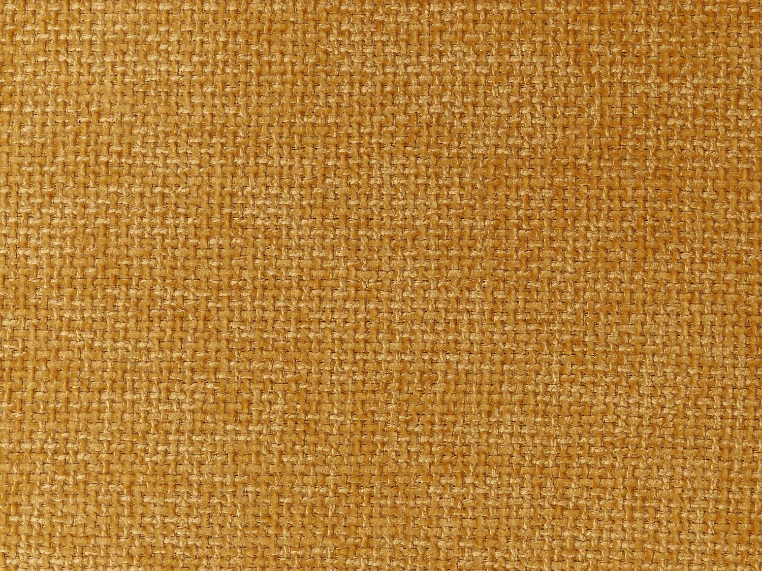 Lot de 6 chaises avec accoudoirs en tissu texturé et bois d'hévéa - Jaune et naturel foncé - SOLUNA