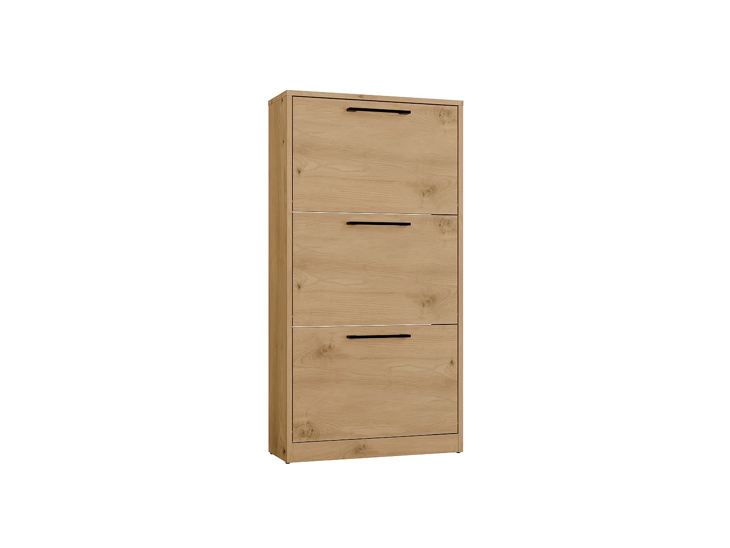 Scarpiera moderna 60x116x28 cm rovere SCAT3
