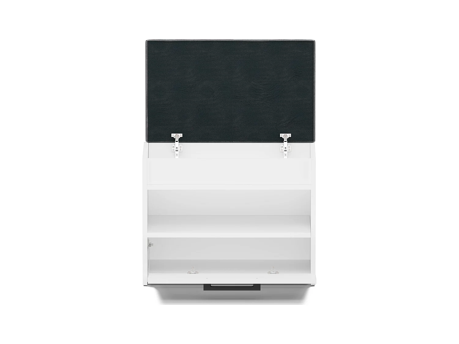 Scarpiera con panca 60x49x35 cm bianca SCAT7