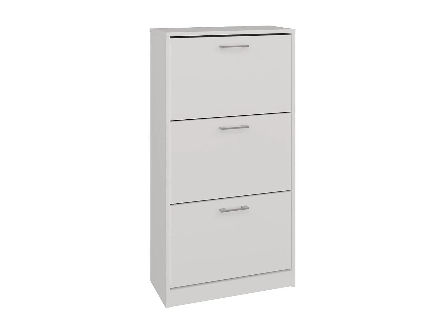 Scarpiera moderna 60x116x28 cm bianco SCAT3