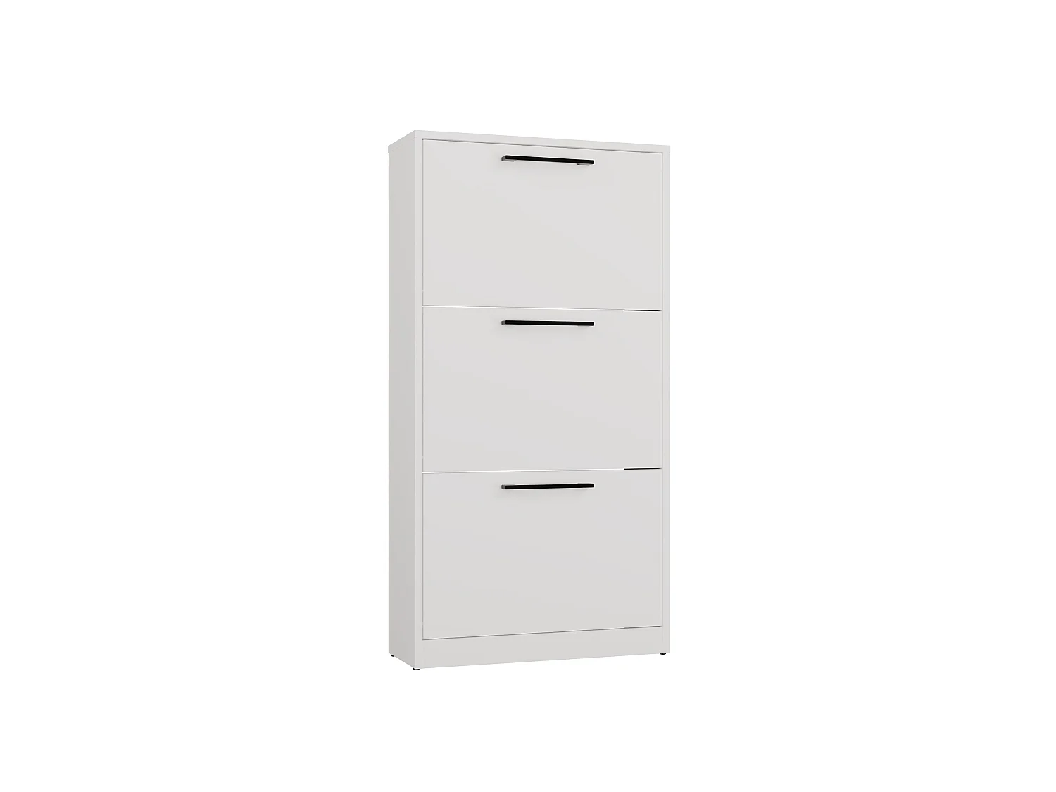 Scarpiera moderna 60x116x28 cm bianco SCAT3